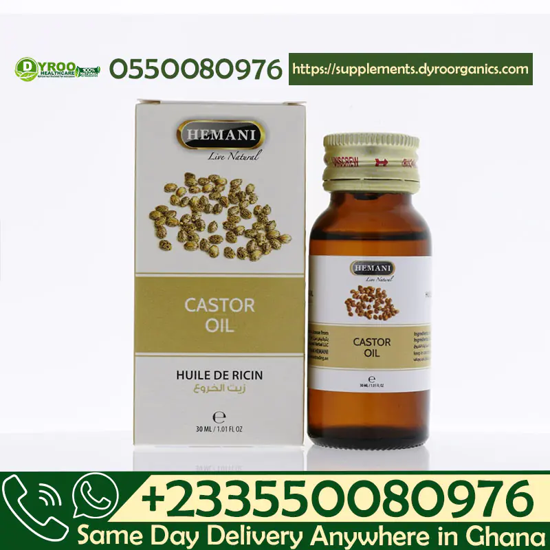 Hemani Castor Oil 30ml - Image 2