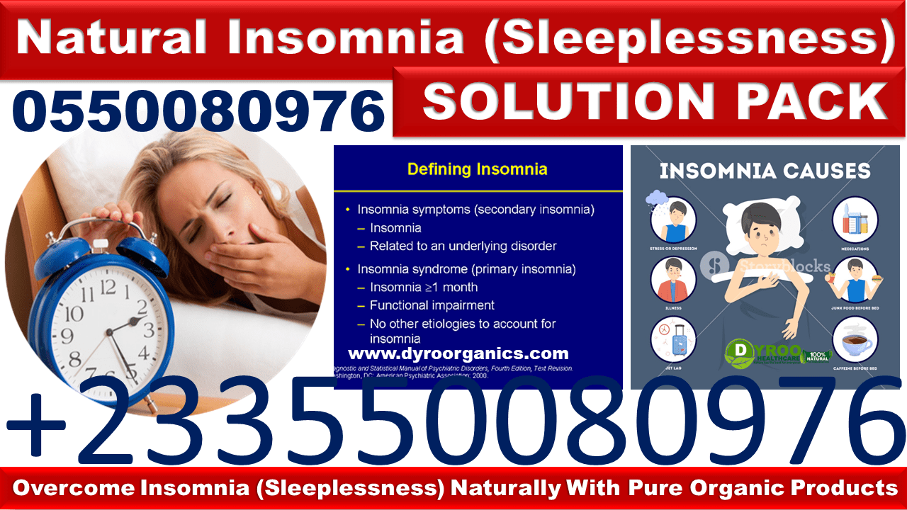 INSOMNIA AND STRESS NATURAL SOLUTION PACK