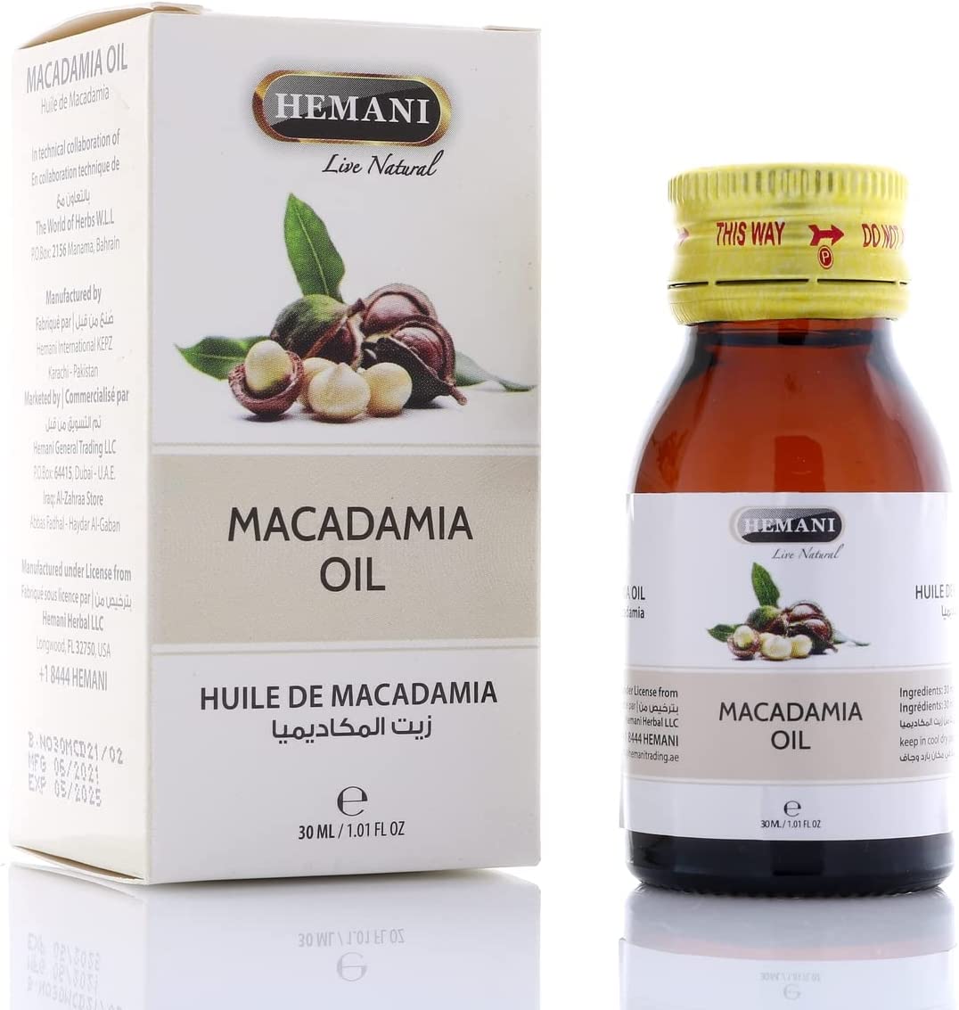 Hemani Macadamia Oil