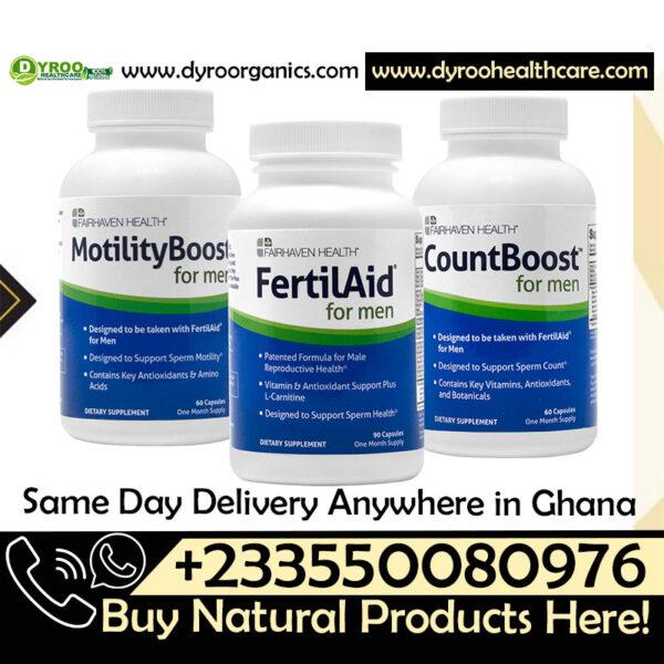 3in1 Male Fertility Supplement Pack, Fairhaven Health