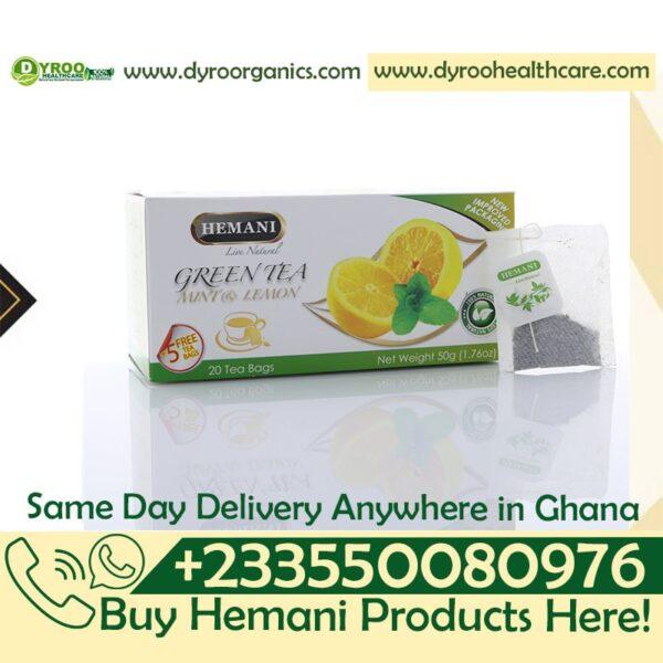 Hemani Green Tea Mint & Lemon